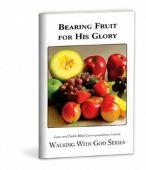 Bearing Fruit for His Glory Booklet Cover