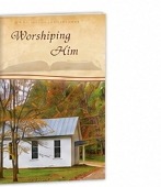 Worshiping Him Booklet Cover
